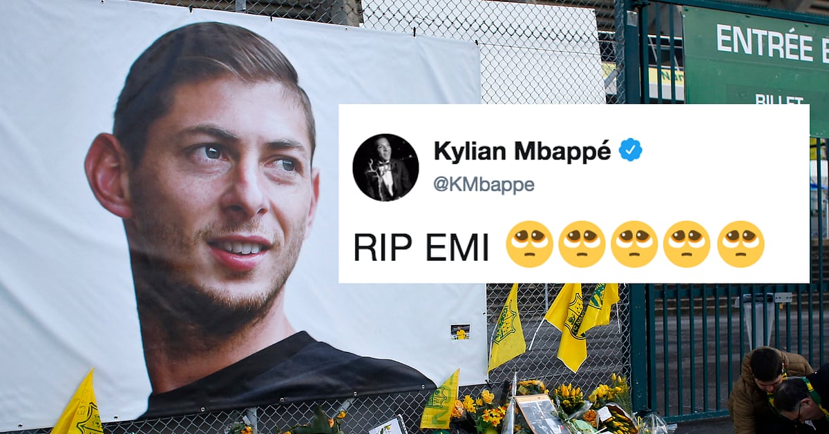 Mbappe Ozil Say Final Goodbye To Emiliano Sala After Body Found