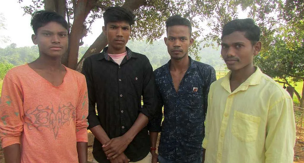 Members of balak mandal (boys’ group) get sensitised about gender issues.