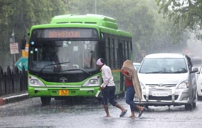 Rains lash Delhi. (File Photo: IANS)