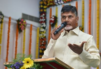 Andhra Pradesh Chief Minister N Chandrababu Naidu. (File Photo: IANS)