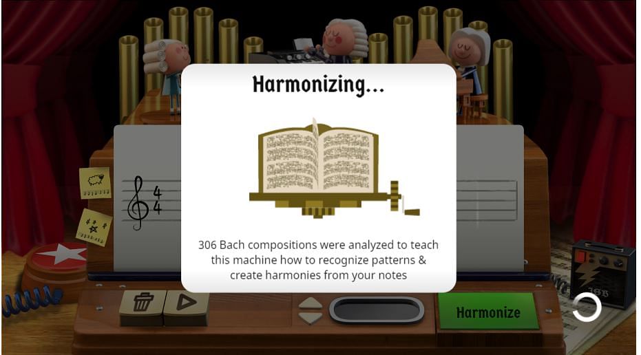 Google celebrated music legend Bach’s birthday in utmost style.