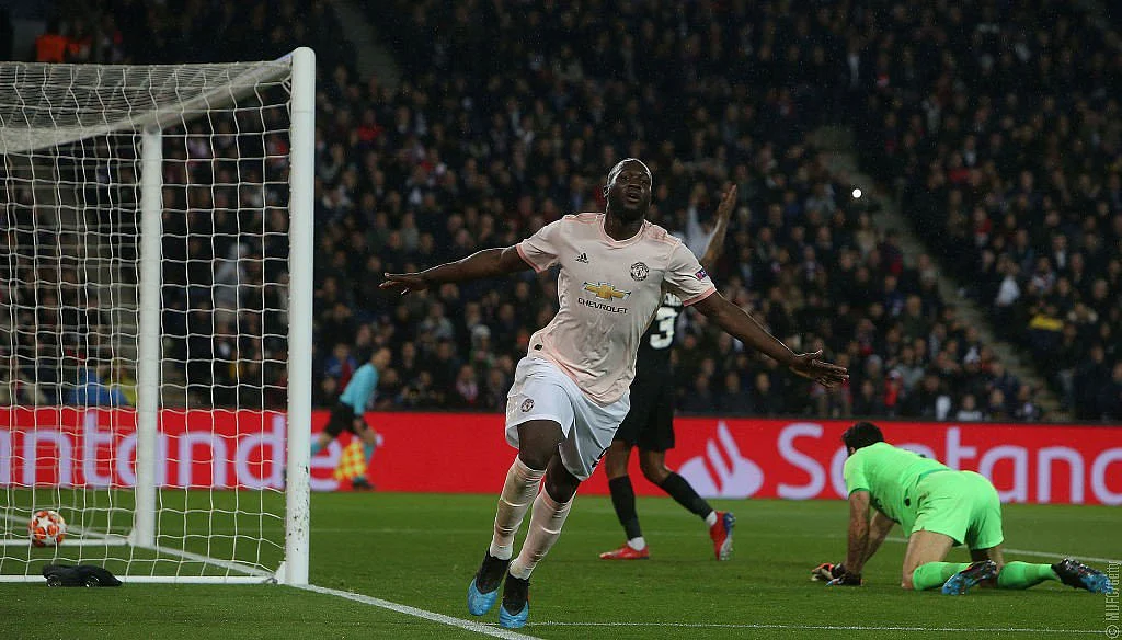 Romelu Lukaku scored two goals in Manchester United’s stunning turnaround win over Paris St-Germain – his third brace in as many games.