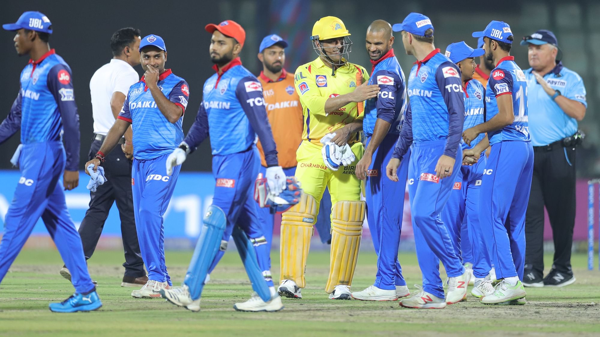 Chennai Super Kings won the match in the final over with two balls to spare.