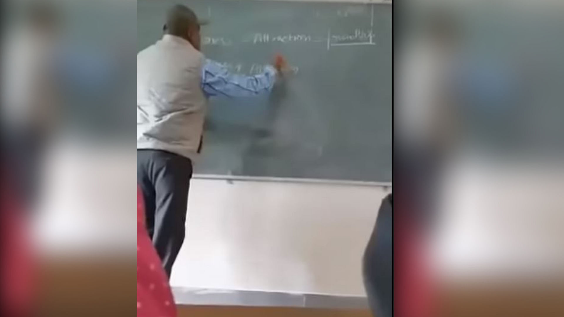 Math professor Charan Singh teaching his ‘love formulae’