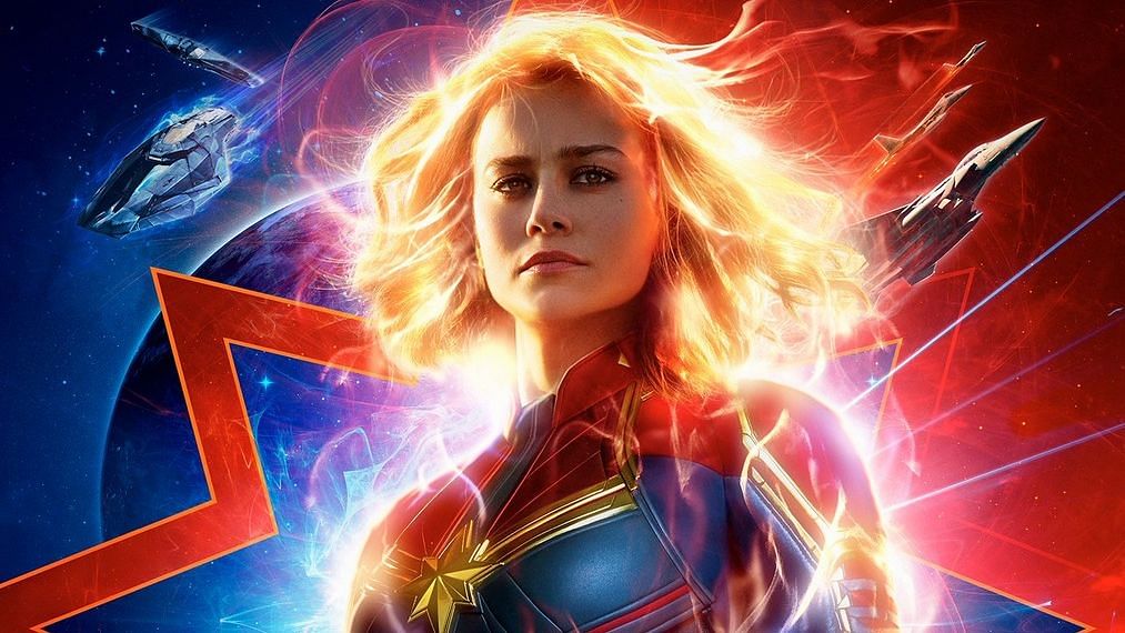 Brie Larson in and as <i>Captain Marvel.</i>