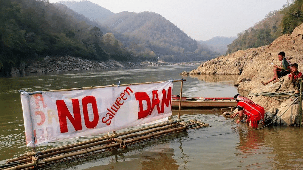 -Local communities continue to protest against Chinese-backed projects on the Mekong.&nbsp;