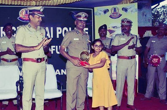 This girl donated 30 CCTV cameras to Chennai city