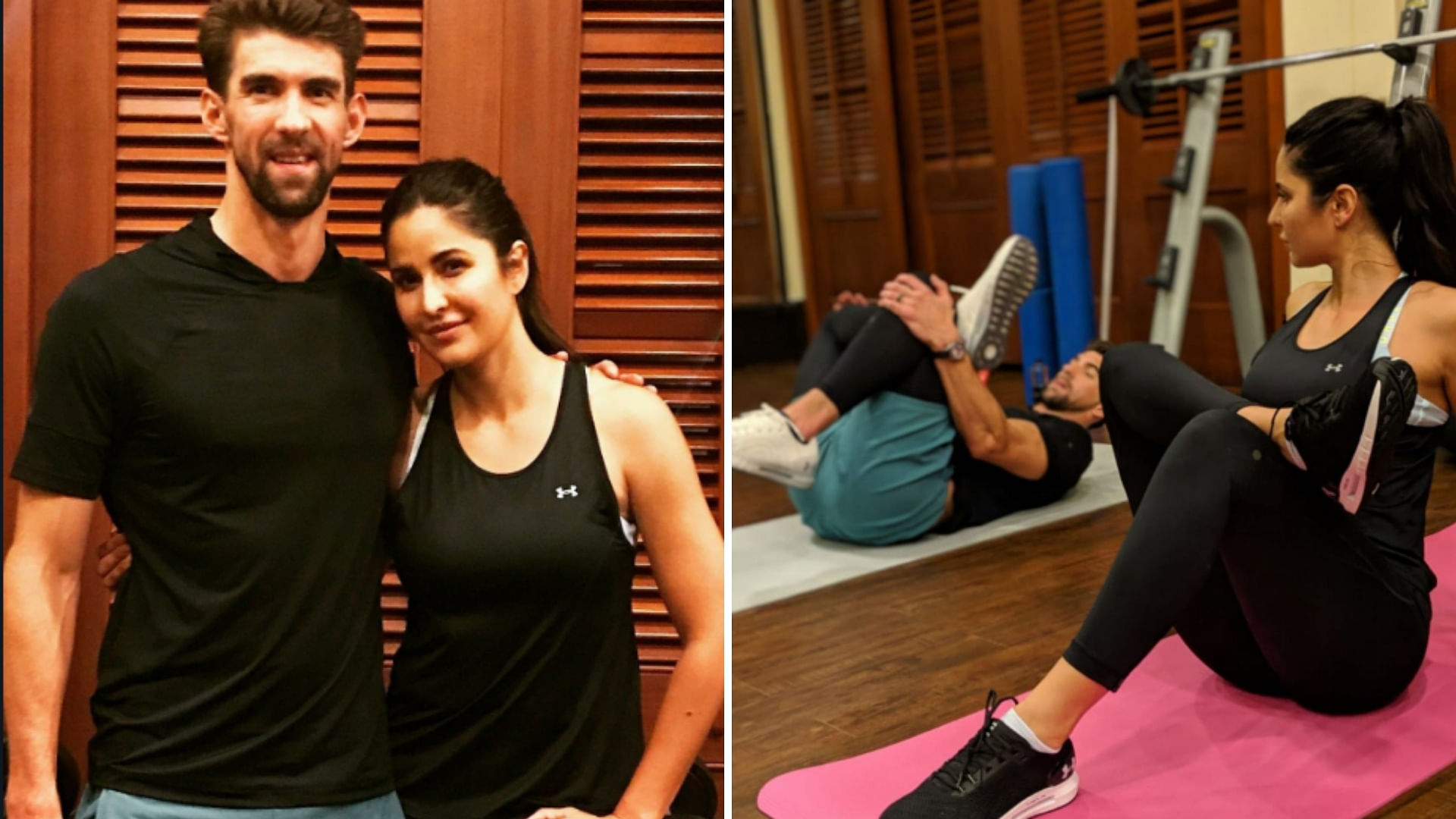 Katrina Kaif and Michael Phelps are collaborating for an upcoming training and chat session.