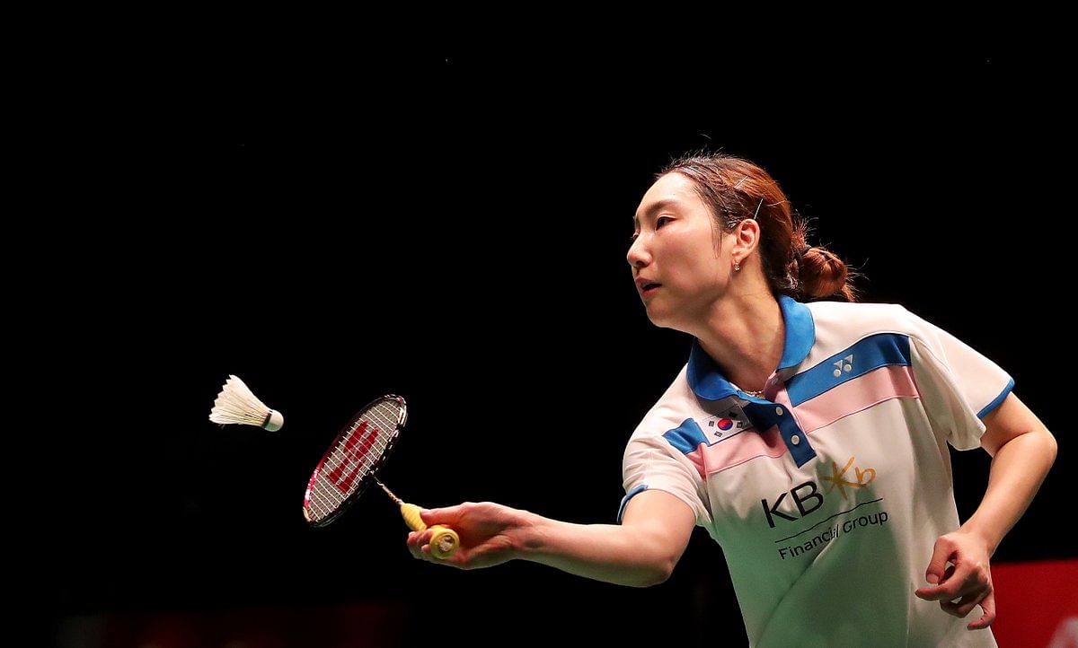 Korean world number 10 Sung Ji Hyun consigned the Indian star to an early flight back home after an 81-minute clash.