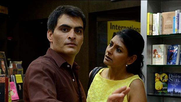 Manav and Nandita in a still from the film.&nbsp;