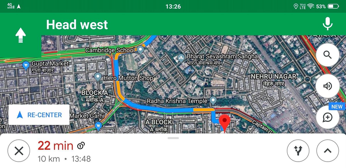 The latest update of Google Maps has been created to help users avoid getting stuck in traffic jam.