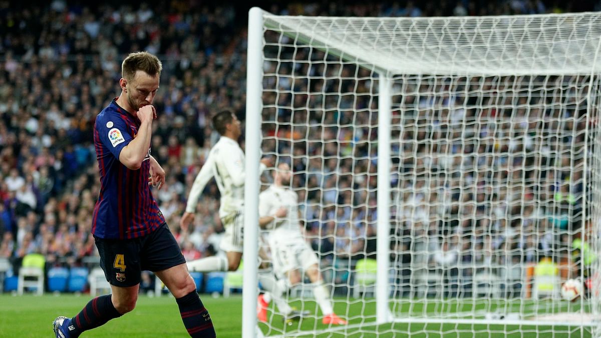 Ivan Rakitic scored in the first half and Barcelona held on for a 1-0 victory