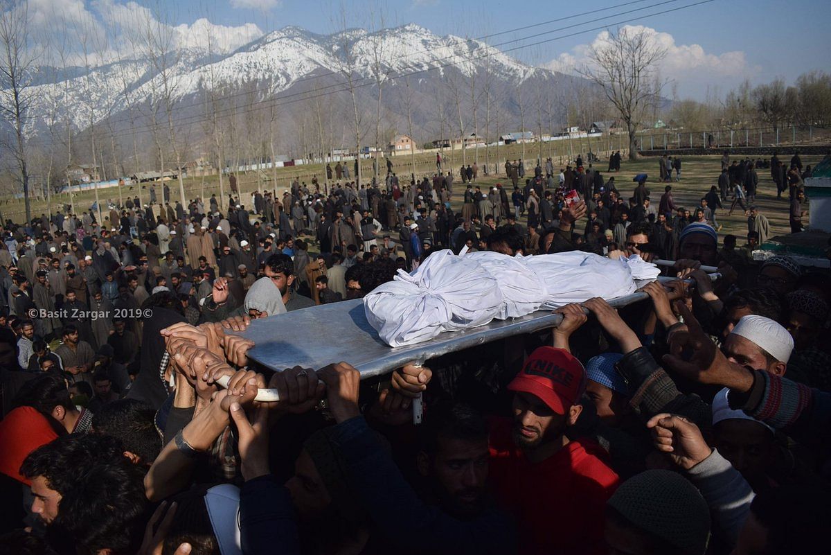 The young boy’s charred body was found nine hours after he was held hostage in his home in Jammu & Kashmir. 