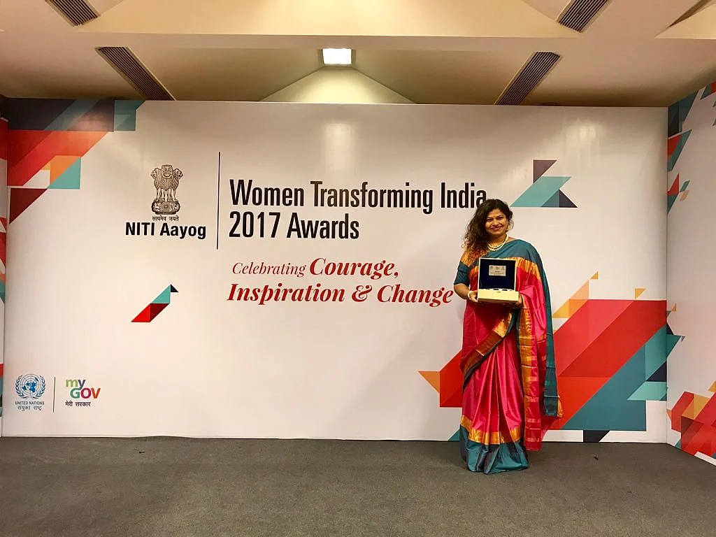 Harshini has been felicitated several times.