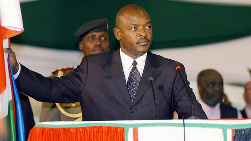 File image of Burundi President Pierre Nkurunziza.