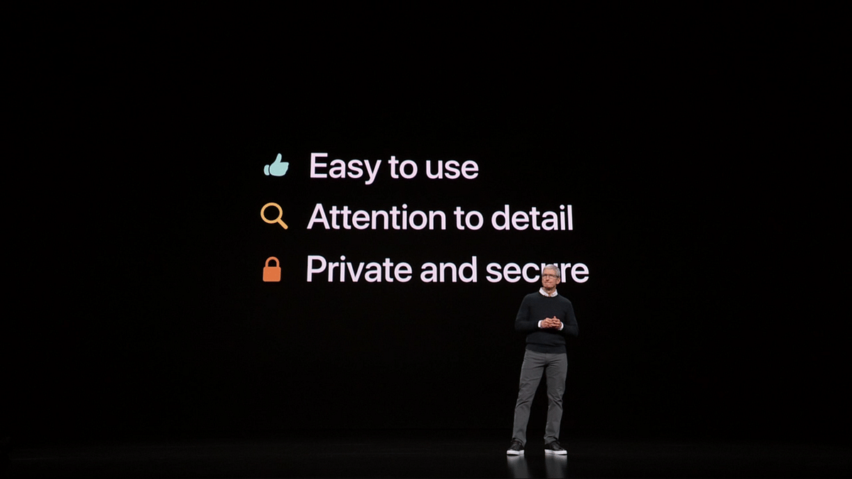 Apple launched a slew of services this week but it reiterated its focus on keeping users data secure.