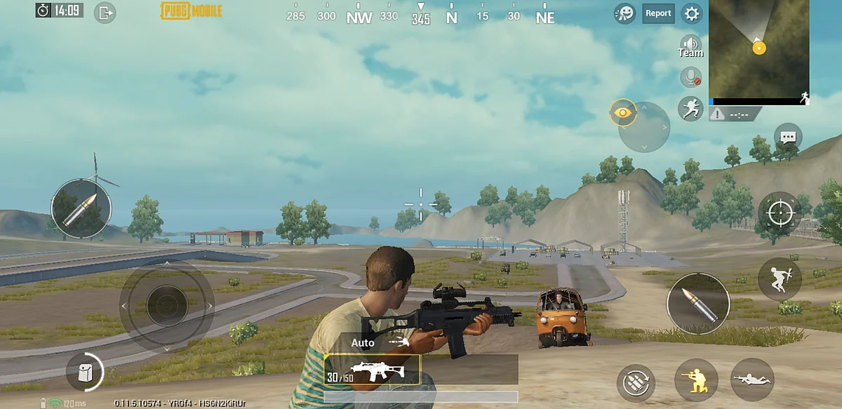 The new G36C rifle introduced.