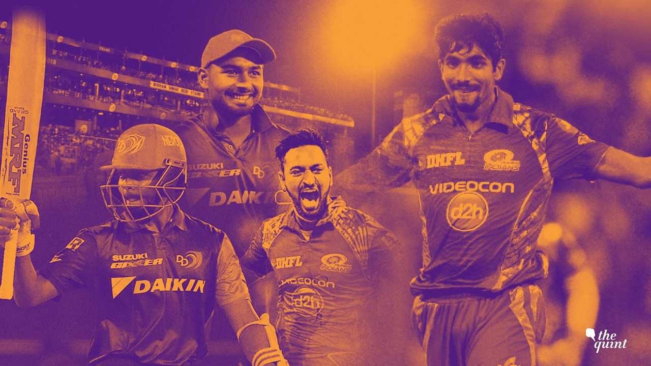 (L-R) Prithvi Shaw, Rishabh Pant, Krunal Pandya and Jasprit Bumrah – all made their waves in the IPL before landing a Team India berth.
