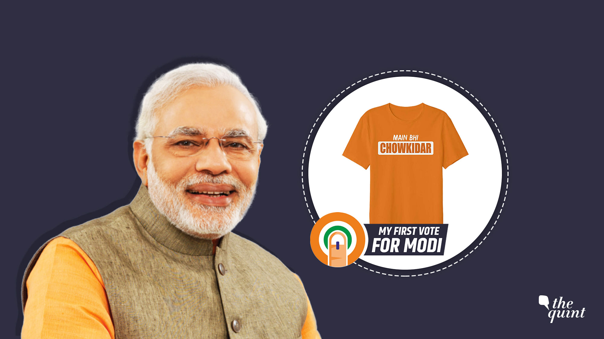 The same merchandise that PM Modi had endorsed on 24 March was offered as freebies by pro-BJP pages in exchange for votes.&nbsp;