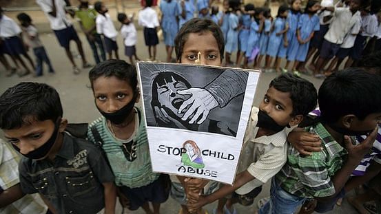 File image of protests against molestation and rape in India. An online video in circulation on Friday, 22 March of a schoolgirl being molested by a group of men has sparked outrage in Meerut in Uttar Pradesh.