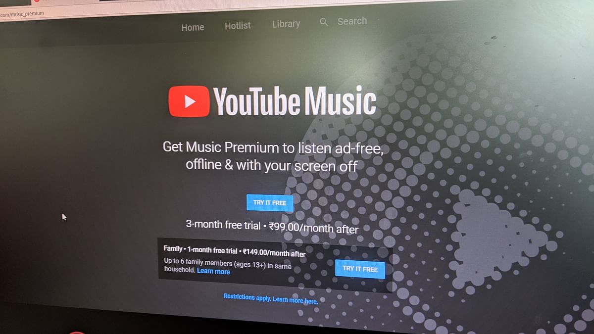 YouTube Music streaming service has a lot of competition from Spotify, Gaana and JioSaavn among others.