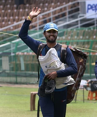 Dinesh Chandimal. (Photo: Surjeet Yadav/IANS)