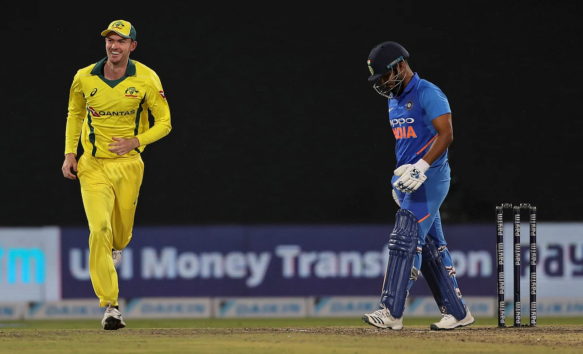 Rishabh Pant was promoted to number four for Indiaās series-deciding fifth ODI against Australia, but fell for just 16.