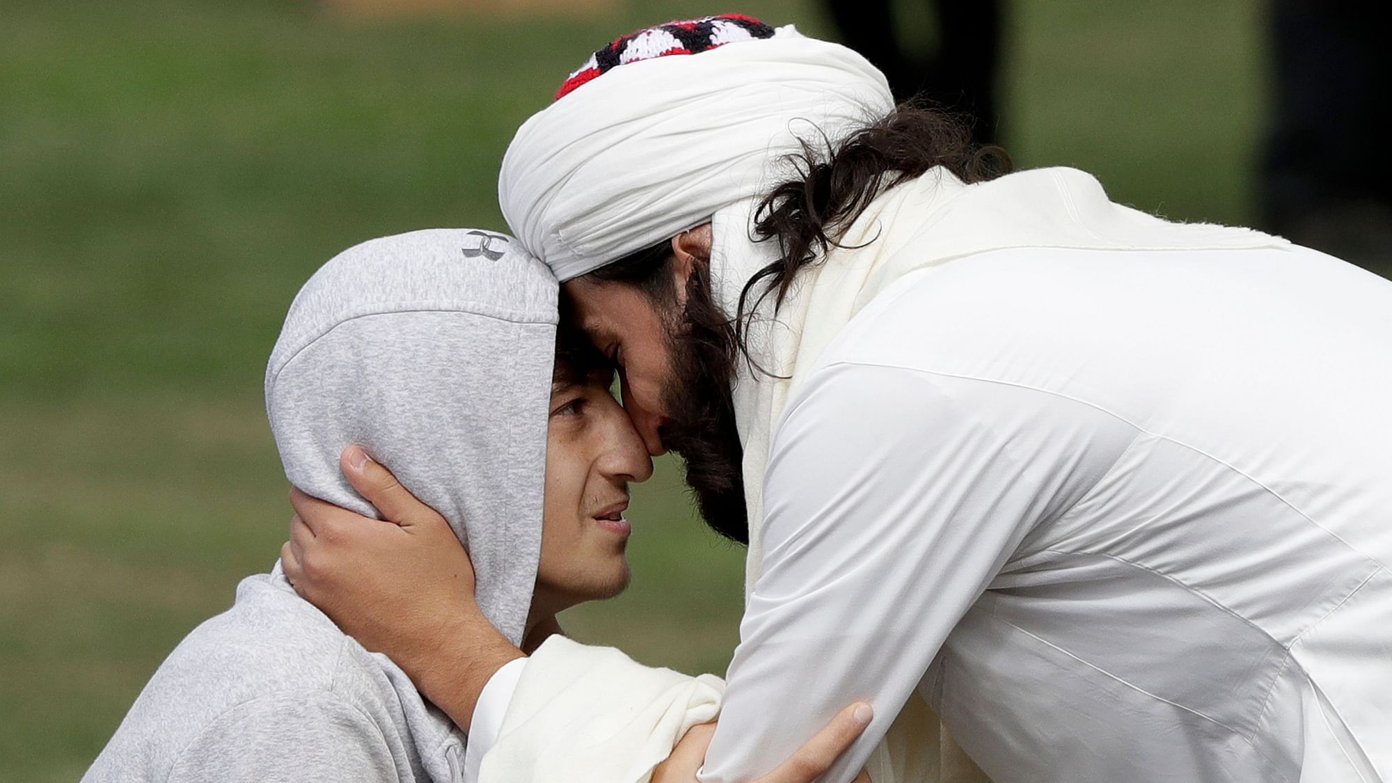 People across New Zealand observed the Muslim call to prayer on Friday, as the country mourned the Christchurch terror attack.