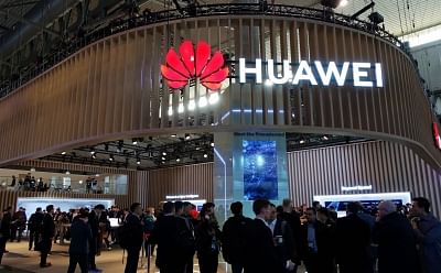 Huawei. (Xinhua/Guo Qiuda/IANS)