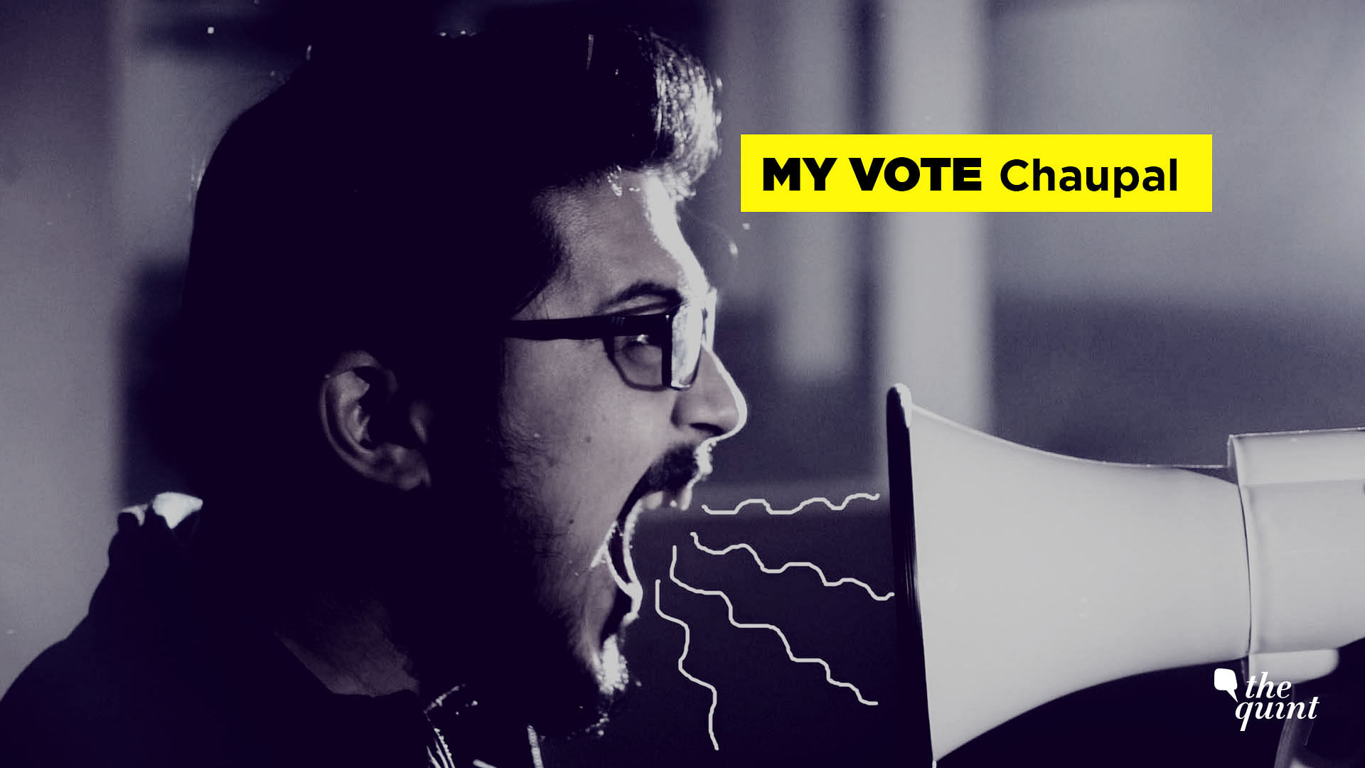 Through ‘My Vote Chaupal’, the voters can speak about the issues that matter to them.&nbsp;