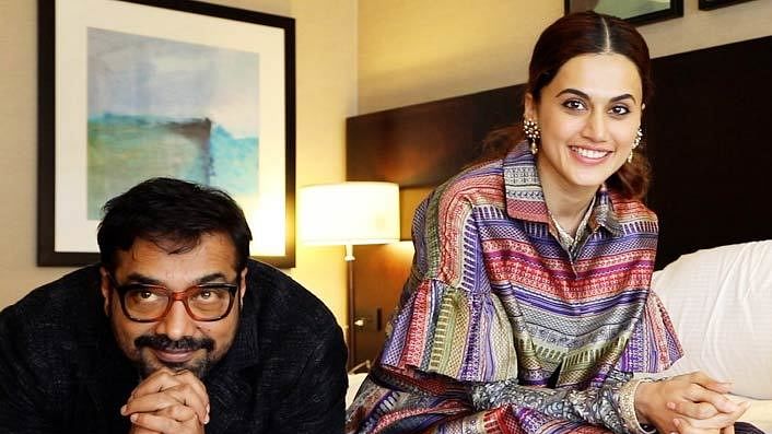  <p>Taapsee Pannu and Anurag Kashyap.</p>