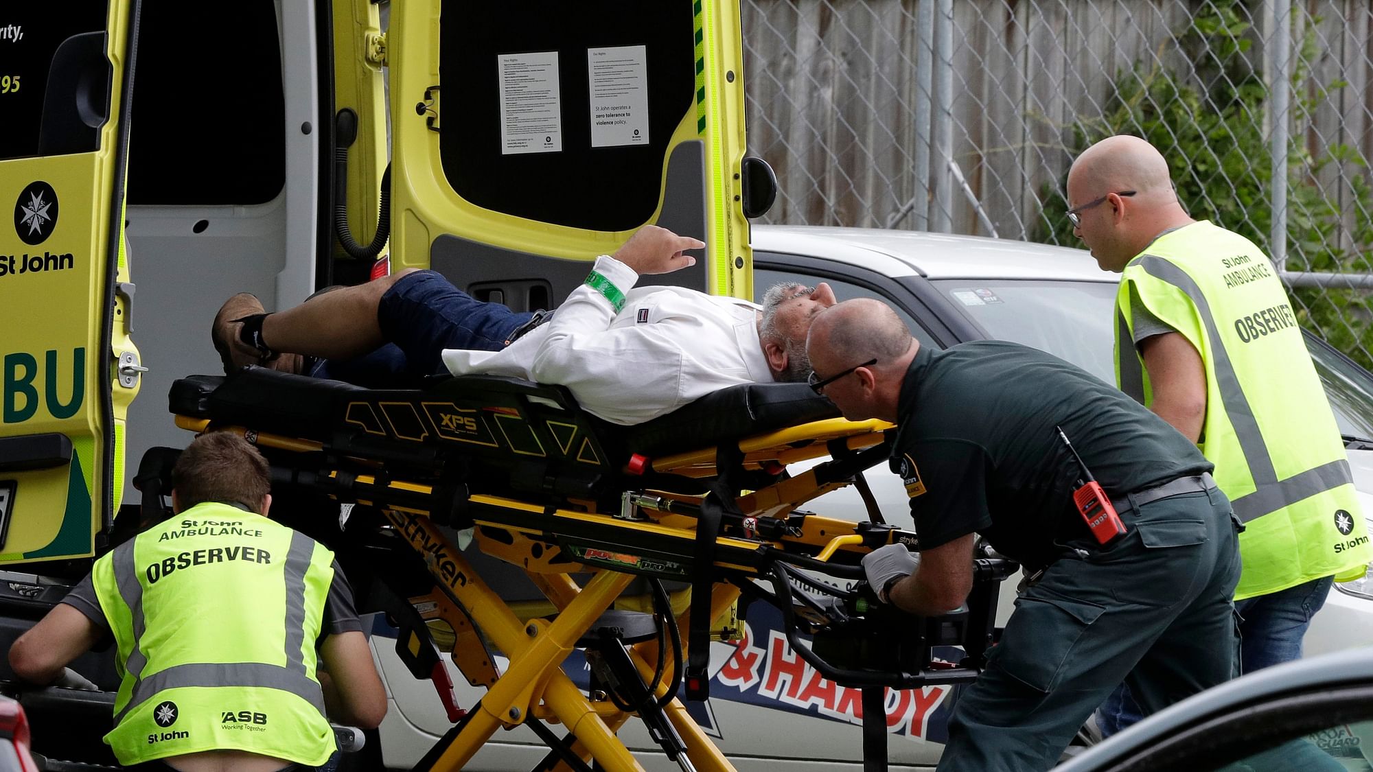A witness says many people have been killed in a mass shooting at a mosque in the New Zealand city of Christchurch.