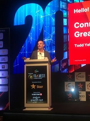 Mumbai: Netflix Vice President (Product) Todd Yellin addresses at