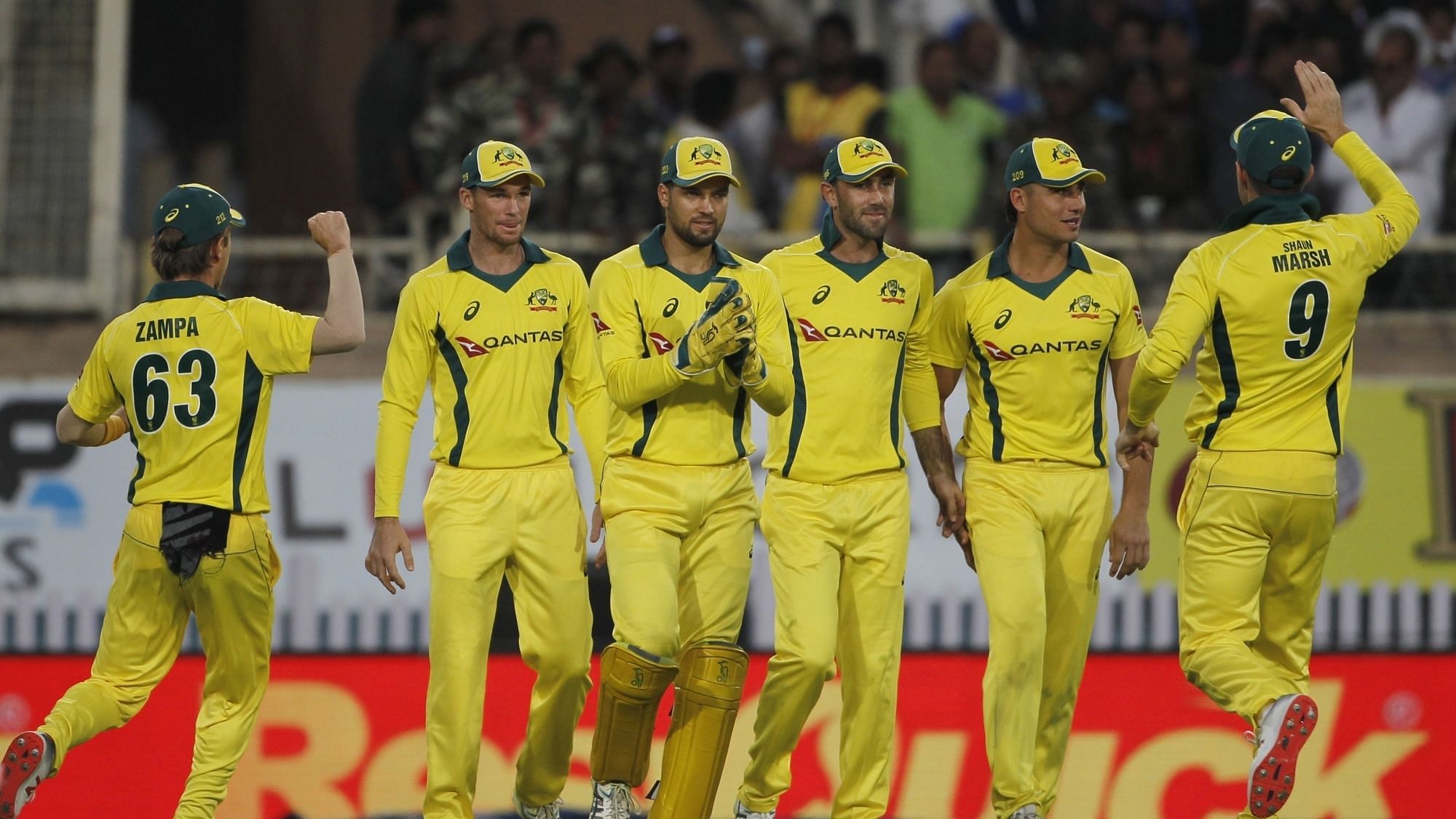 Australia beat India by 32 runs to keep the five-match ODI series alive.
