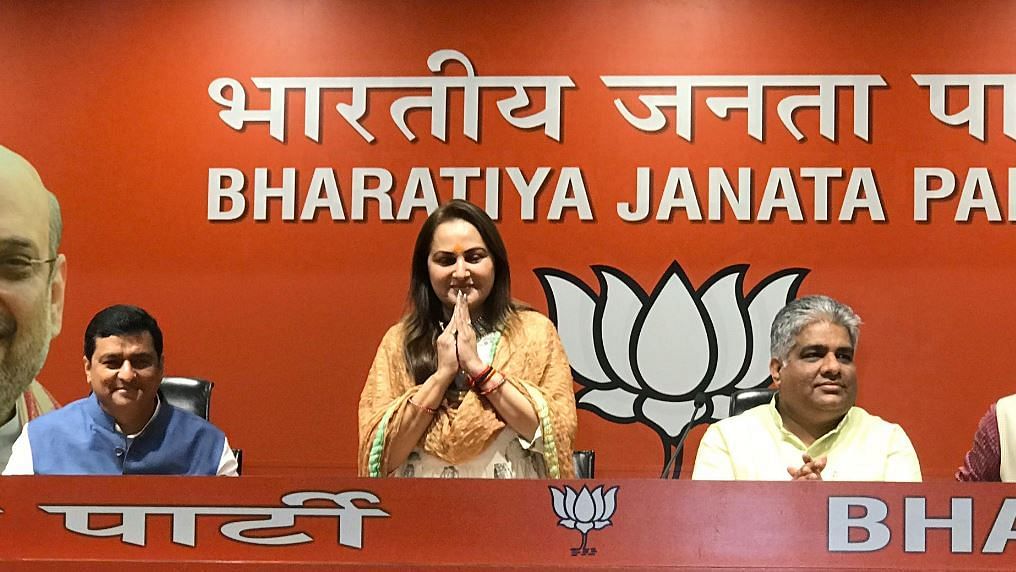 Veteran actor Jaya Prada joined the BJP on Tuesday.&nbsp;