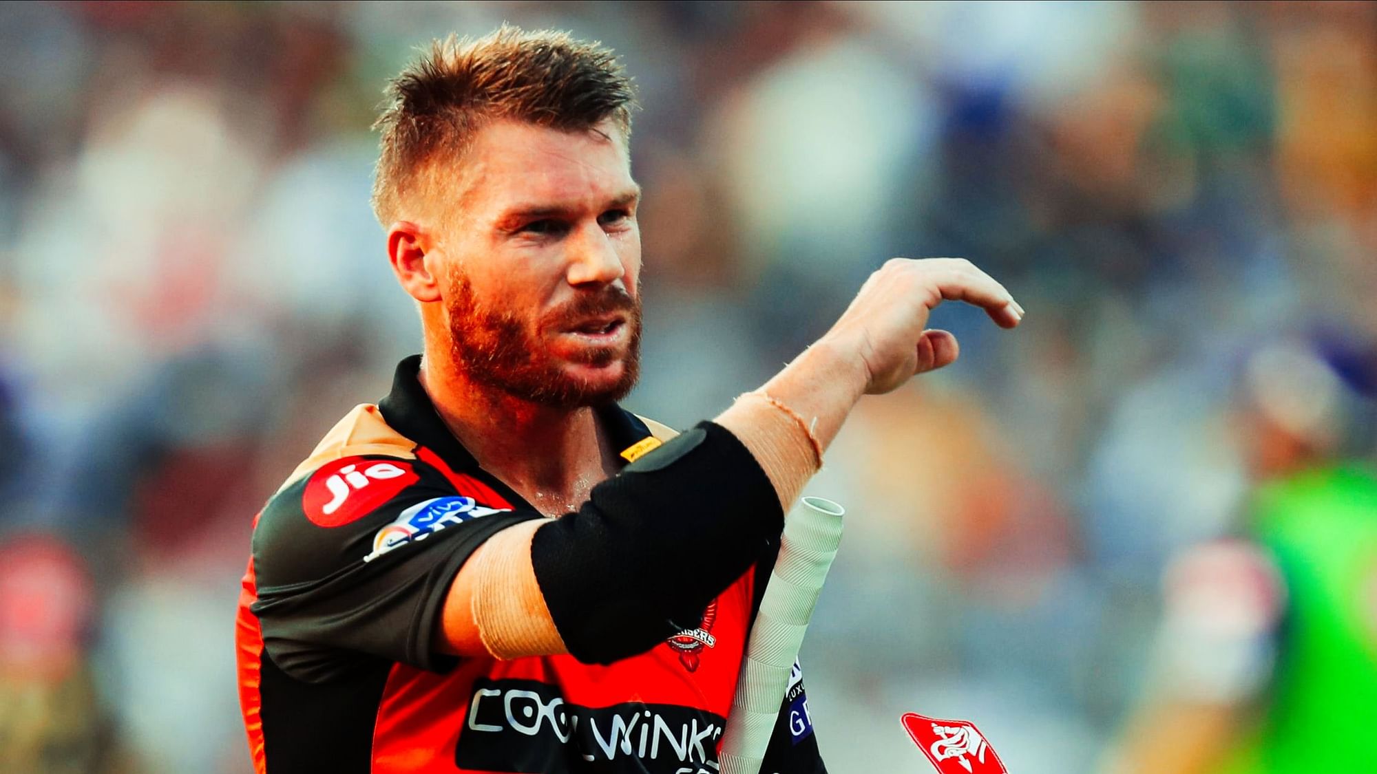 David Warner’s 53-ball 85 for Sunrisers Hyderabad is a blow to the glass doors that Australia’s top-order is right now. 