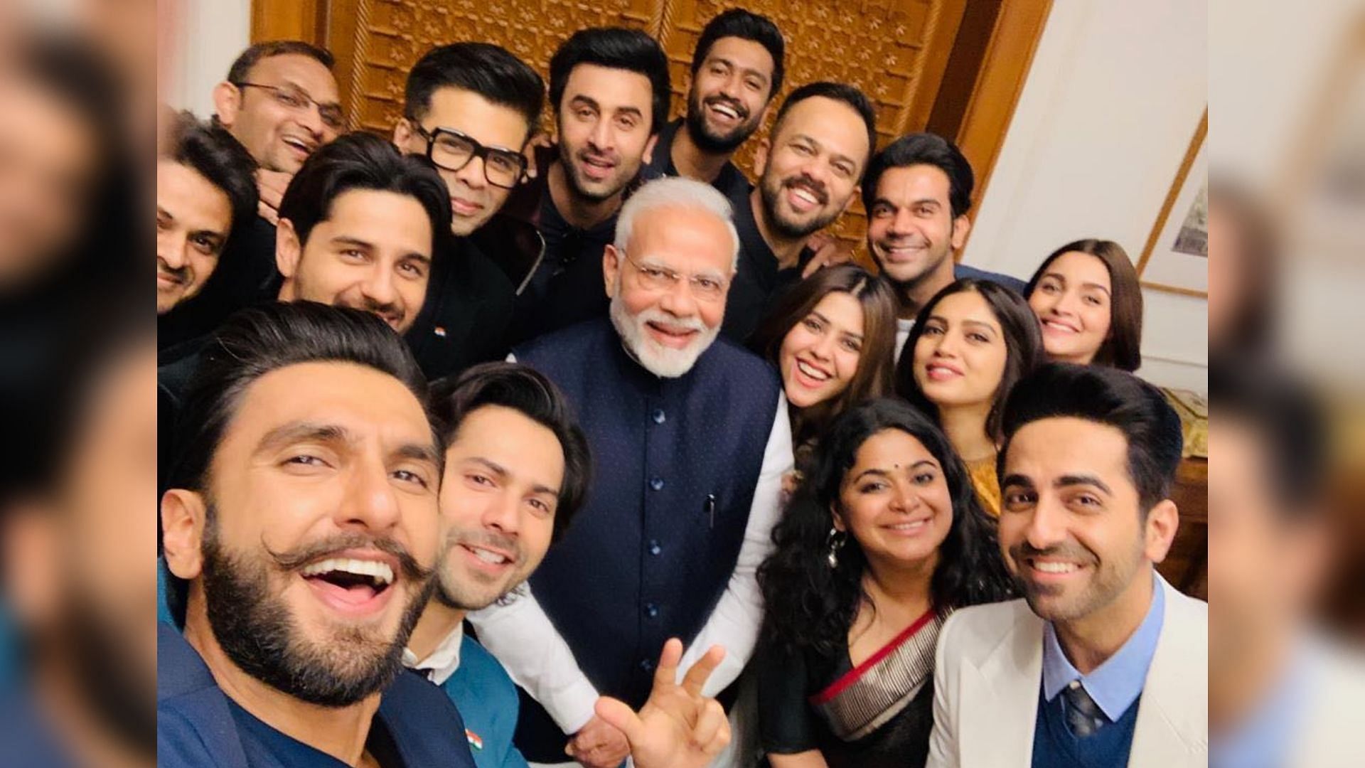Ranveer Singh, Ranbir Kapoor, Vicky Kaushal, Rohit Shetty and other Bollywood stars had met PM Modi in January 2019.