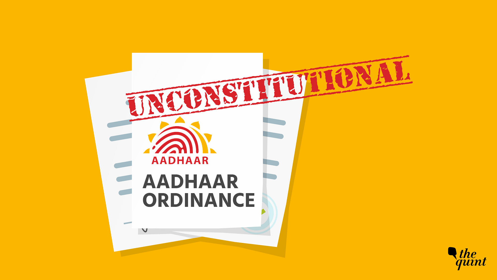 The Aadhaar Amendment Ordinance 2019 is possibly unconstitutional.