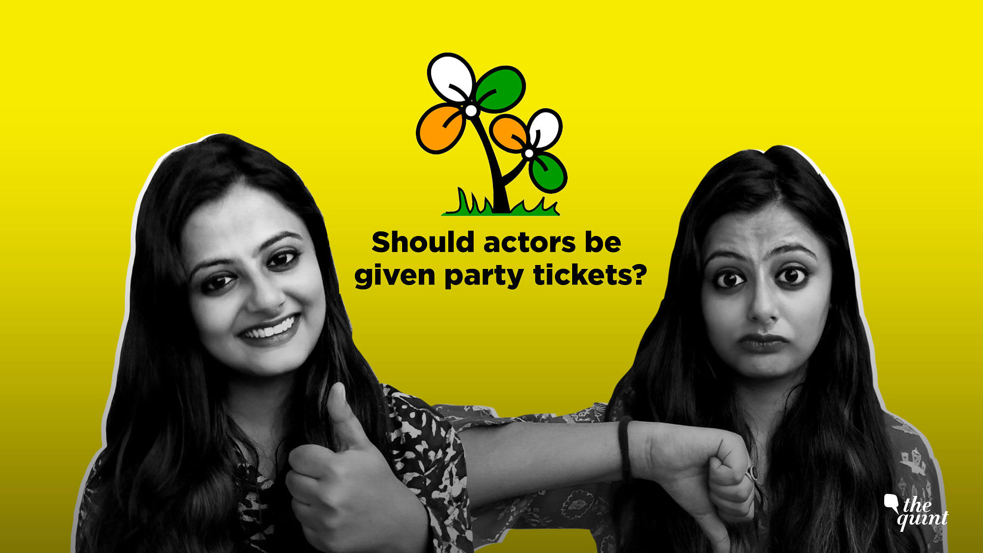 <b>The Quint</b> debates if it was a good decision by the Trinamool Congress to have given tickets to actors like Nusrat and Mimi.