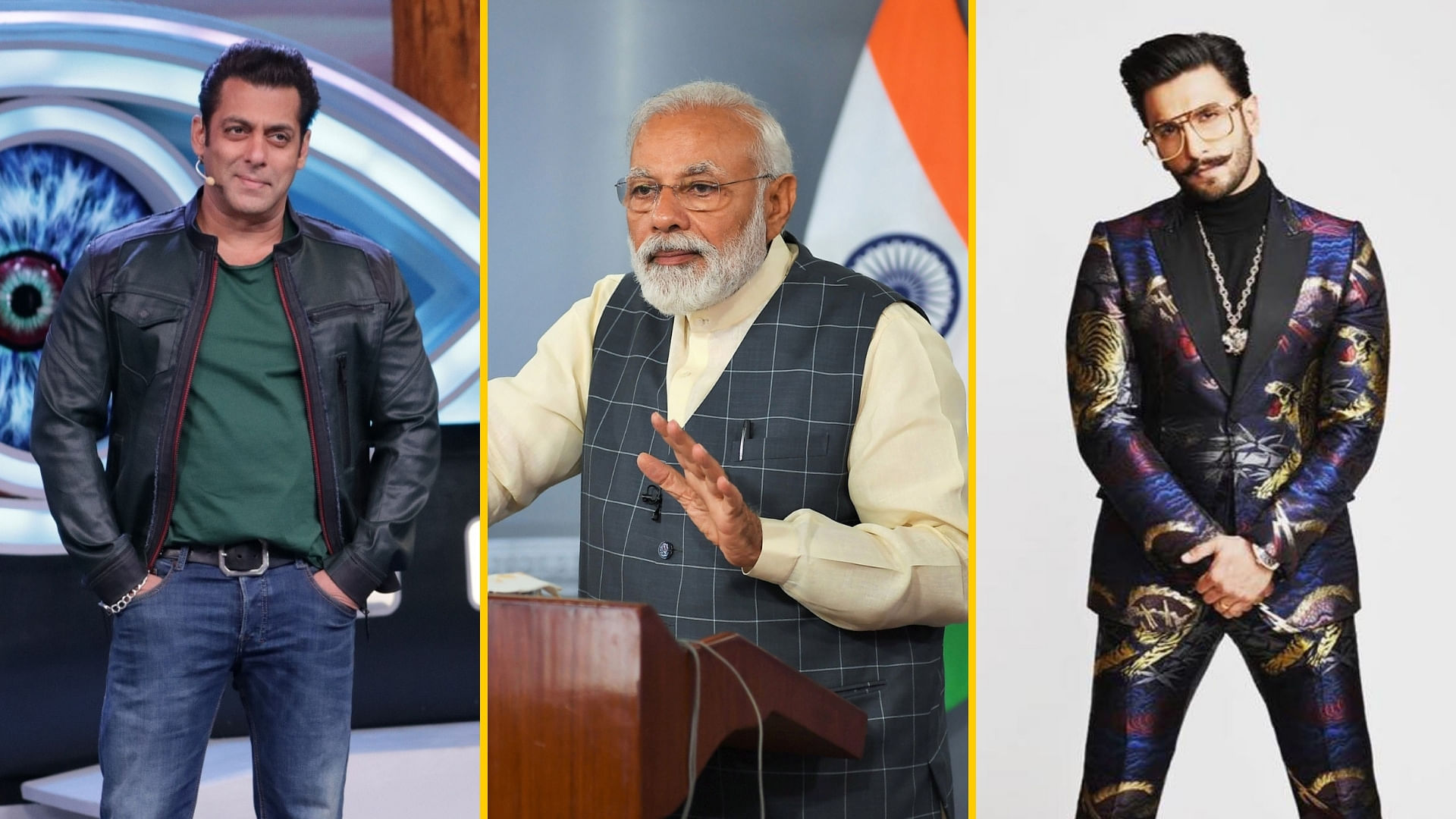 PM Modi has appealed to Bollywood celebs like Ranveer Singh and Salman Khan to encourage their fans to vote.