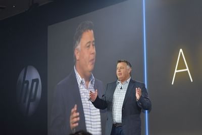 Chicago: HP Inc President and CEO Dion Weisler addresses during the main session of HP Reinvent partner forum in Chicago, US on Sept 12, 2017. (Photo: IANS)