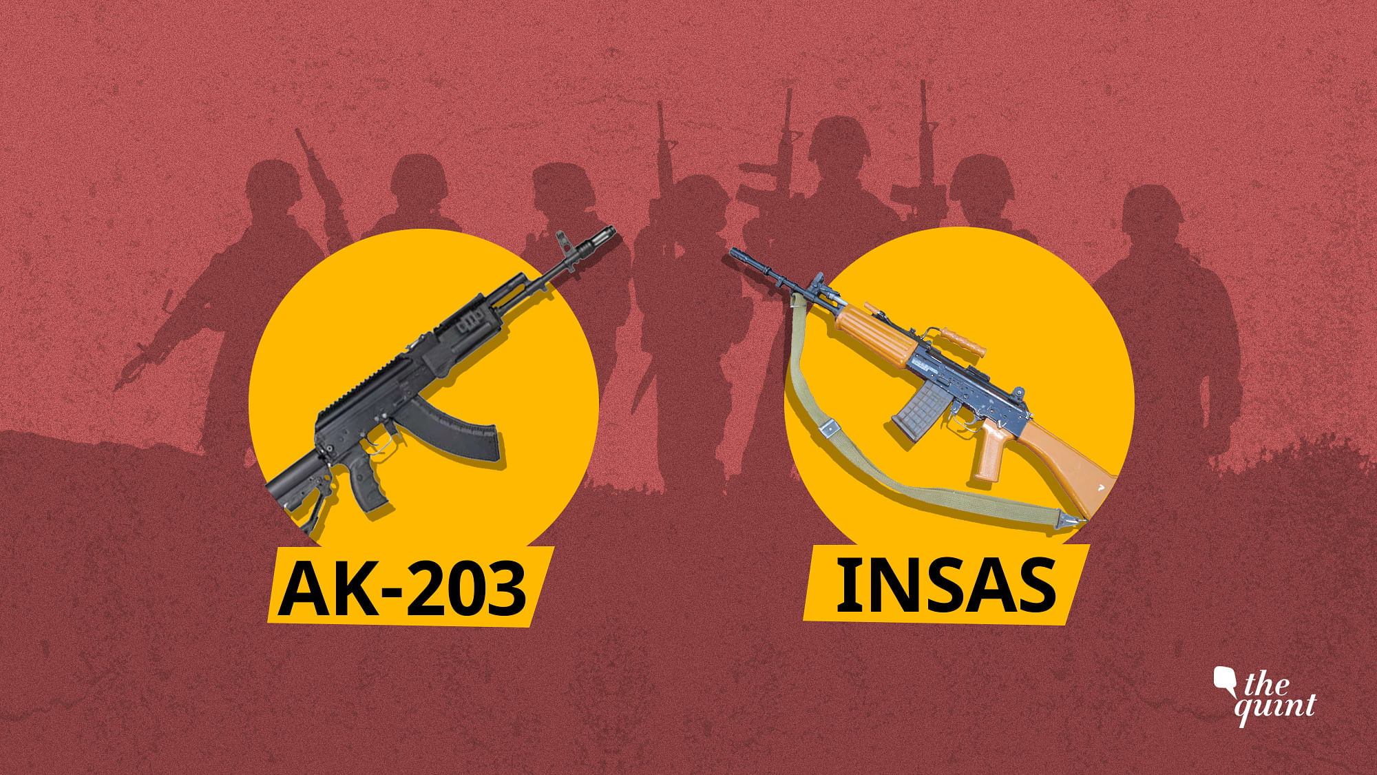 The AK-203 assault rifle will soon be manufactured in Amethi.
