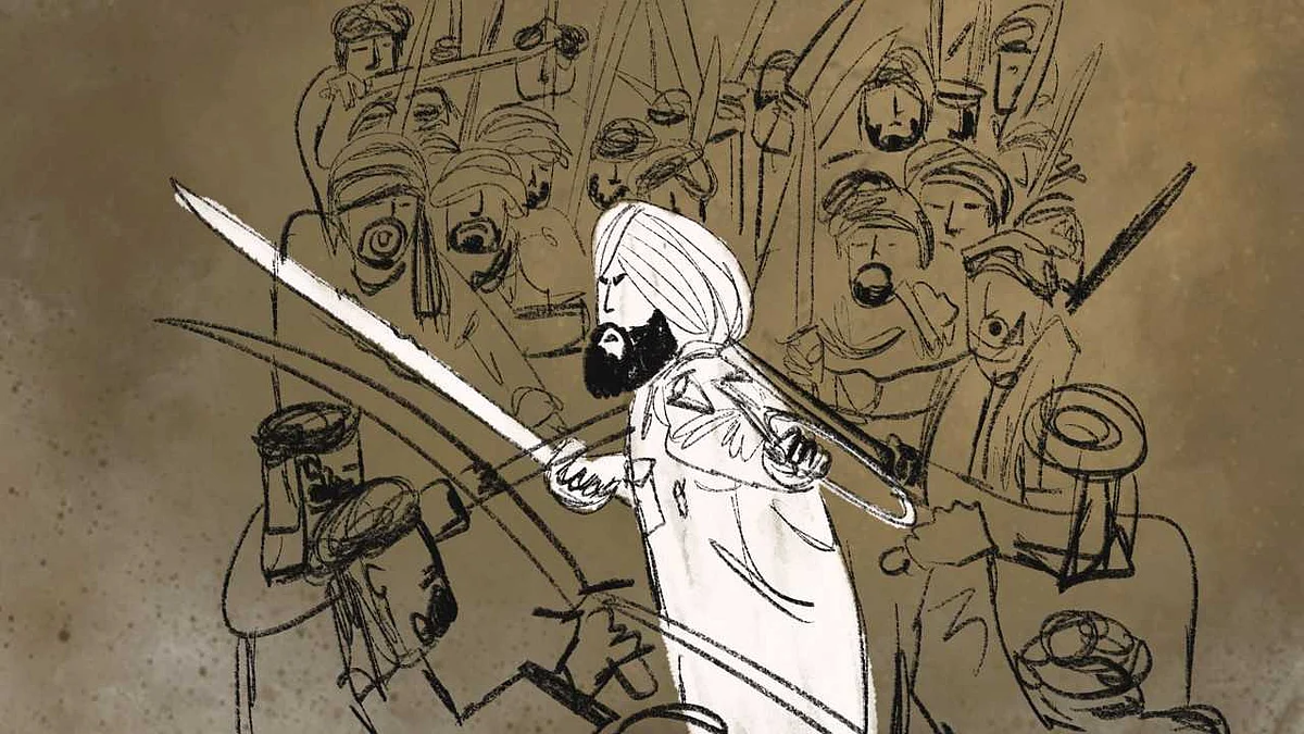 Legend has it that Gurumukh Singh killed 20 enemies before they set him on fire.