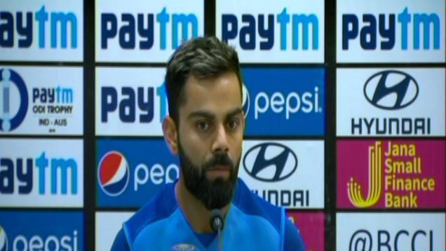 Virat Kohli said giving fringe players game time was always an idea and he will not use it as an excuse for not winning the series.