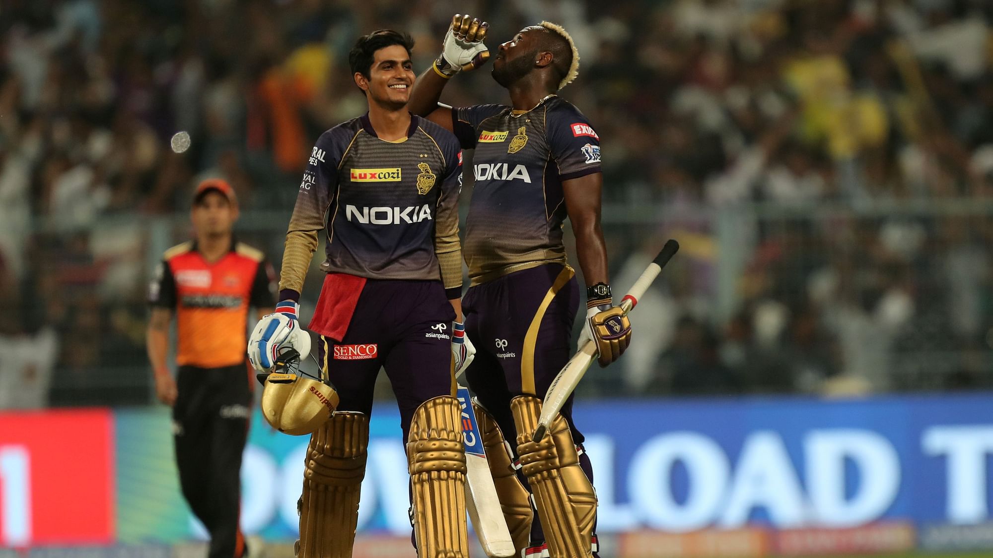 Andre Russell shone with ball also as he was the best KKR bowler taking two wickets, including David Warner.