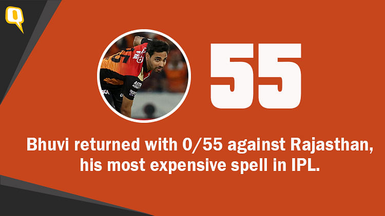 Sanju Samson’s unbeaten 102 off 55 balls helped Rajasthan Royals post 198/2 against Sunrisers Hyderabad.