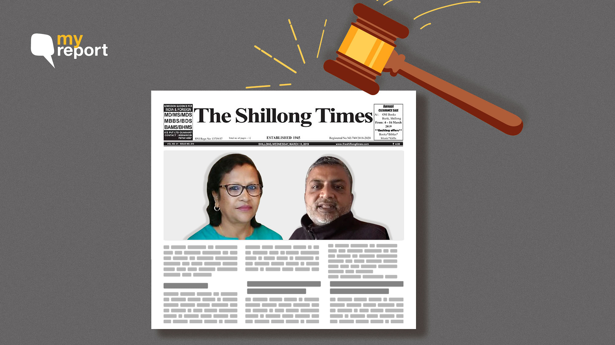 Citizens in Shillong are helping crowdfund the legal defence of ‘The Shillong Times’ journalists.&nbsp;