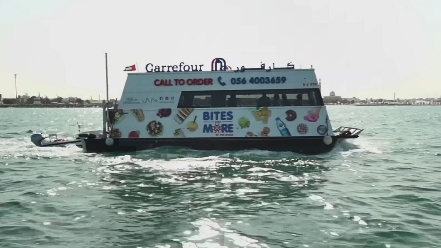 Carrefour supermarket group launches its ‘floating market’ 