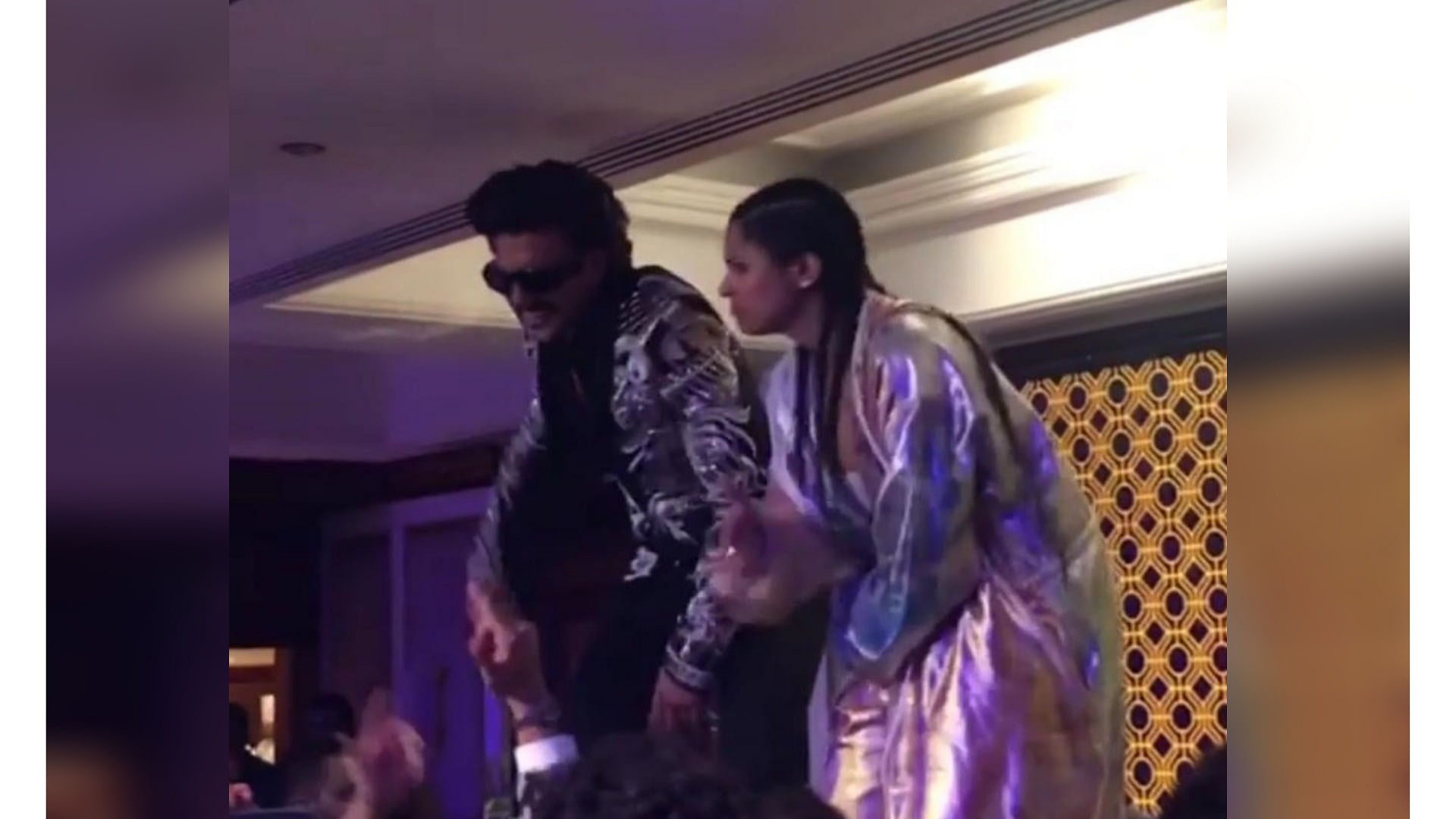 Ranveer Singh and Lilly Singh perform ‘Apna Time Aayega’ at the GQ Style Awards.