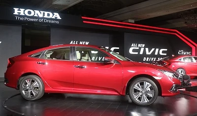 New Delhi: Newly launched 2019 Honda new "Civic" in New Delhi, on March 7, 2019. (Photo: IANS)
